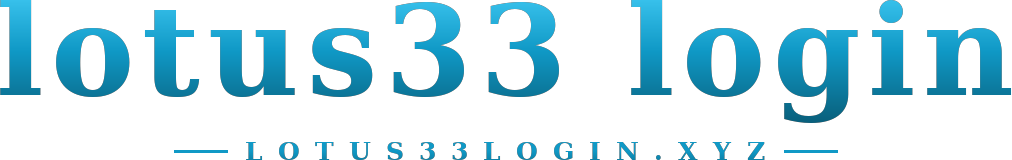 lotus33 login logo